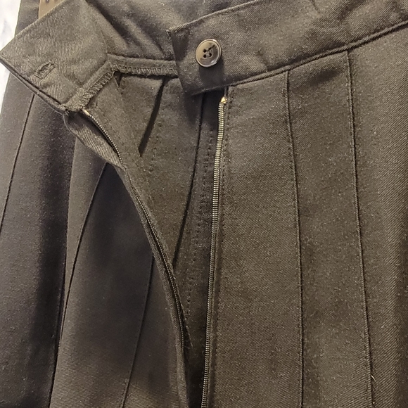 Women's Fashion Options Pleated Skirt Size 6 Color Black - Picture 3 of 4